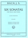 6 Sonatas vol.1 (nos.1-3) for viola and piano