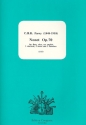 Nonet op.70 for flute, oboe, cor, anglais, 2 clarinets, 2 horns and 2 bassoons score and parts