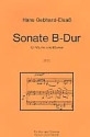 Sonate B-Dur fr Violine und Klavier