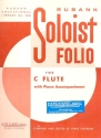 Soloist Folio for C flute with piano accompaniment rubank educational library no.198