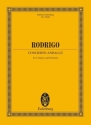 Concierto andaluz for 4 guitars and orchestra study score