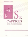 6 Caprices pour 2 saxophones (clarinettes)