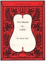 2 PRELUDES FOR GUITAR SOLO PAPAS, S., ARR.