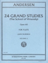 24 Grand Studies op.60 vol.2 for flute WUMMER, ED.