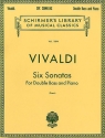 6 Sonatas for double bass and piano