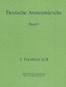 Deutsche Armeemrsche Band 1 fr Blasorchester Tenorhorn 2 in B