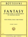 Fantasy on theme from Bellini's 'La Sonnambula' for string bass and piano SANKEY, STUART, ED.