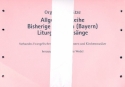 Orgelbegleitstze zum EG Bayern Bisherige Introiten, Liturgische Gesnge (allgemeine Reihe)