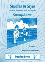 Studies in Style Classical, traditional Rock and Pop for saxophone (grades 1-5)