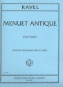 Menuet antique for the piano