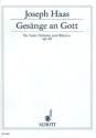 Gesnge an Gott op. 68 fr Singstimme und Klavier