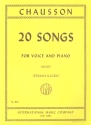 20 Songs for high voice and piano (fr/en)