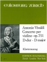 Konzert D-Dur op.7,11 fr Violine und Orchester fr Violine und Klavier