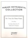 6 Trios op.83 for 3 flutes (or clarinets, saxophones) part 1