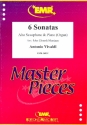 6 Sonatas for alto saxophone and piano (organ)