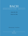 Das Arienbuch Arien aus den Kantaten fr Alt und Klavier (dt/en) mit deutschem Begleitheft