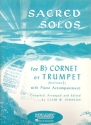 Sacred Solos for cornet (trumpet, baritone) and piano