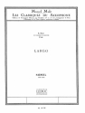 LARGO POUR SAXOPHONE ALTO ET PIA- NO MULE, M., ARR.