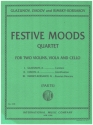 Festive Moods  for 2 violins, viola and violoncello parts