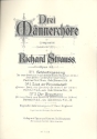 Der Brauttanz op. 45,3 fr Mnnerchor a cappella Partitur