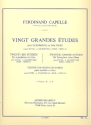 20 grandes tudes vol.1 (nos.1-10) pour saxophone ou hautbois