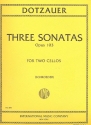 3 Sonatas op.103 for 2 cellos