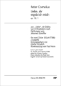 LIEBE DIR ERGEB ICH MICH OP.18,1 FUER SSAA/TTBB CHOERE A CAPPELLA KLAVIERAUSZUG (DT/EN)