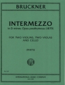 Intermezzo oppost. for 2 violins, 2 violas and cello parts