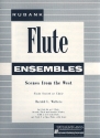 Scenes from the West for flute sextet or chorus scoer and parts