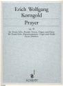 Prayer op. 32 fr Tenor solo, Frauenstimmen (SSSAAA), Orgel und Harfe Partitur - (= Orgel)