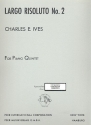 Largo risoluto no.2 for piano and string quartet parts