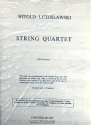 String Quartet  parts