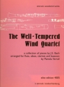 The well-tempered Wind Quartet - A collection of pieces for flute, oboe, clarinet and bassoon