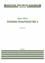 SCHWEDISCHE RHAPSODIE NR.3 OP.47 FUER ORCHESTER,  PARTITUR