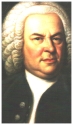 Johann Sebastian Bach Postkarte mit lgemaelde von Haussmann, Elias Gottlieb