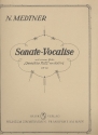 Sonate-Vocalise op.41 fr Gesang und Klavier mit einem Motto  Geweihter Platz von Goethe