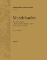 Der 115. Psalm op.31 fr Soli, Chor und Orchester Violoncello / Kontrabass