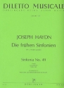 Sinfonie f-Moll Nr.49 Hob.I:49 fr Orchester,   Stimmenset (Harmonie und 4-3-2-2-1)