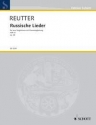 Russische Lieder op. 68 fr mittlere oder hohe Singstimme mit Klavier-Begleitung