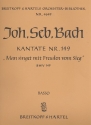 Man singet mit Freuden vom Sieg Kantate Nr.149 BWV149 Violoncello / Kontrabass