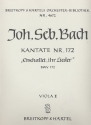 Erschallet ihr Lieder Kantate Nr.172 BWV172 Viola 2