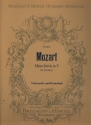 Missa brevis F-Dur KV192 fr Soli, Chor, Orchester und Orgel Violoncello / Kontrabass