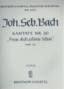 Freue dich erlste Schar Kantate Nr.30 BWV30 Viola