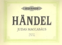 Judas Maccabus HWV63 fr Soli, gem Chor und Orchester Orgel