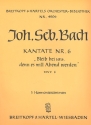 Bleib bei uns denn es will Abend werden Kantate Nr.6 BWV6 Harmonie