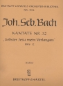 Liebster Jesu mein Verlangen Kantate Nr.32 BWV32 Violoncello / Kontrabass