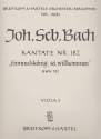 Himmelsknig sei willkommen Kantate Nr.182 BWV182 Viola 1