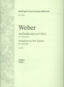 Aufforderung zum Tanz op.65 fr Orchester Violine 1