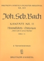 Lobet Gott in seinen Reichen Kantate Nr.11 BWV11 Harmonie