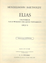 Elias op.70 Oratorium fr Soli, gem Chor und Orchester Cello / Bass